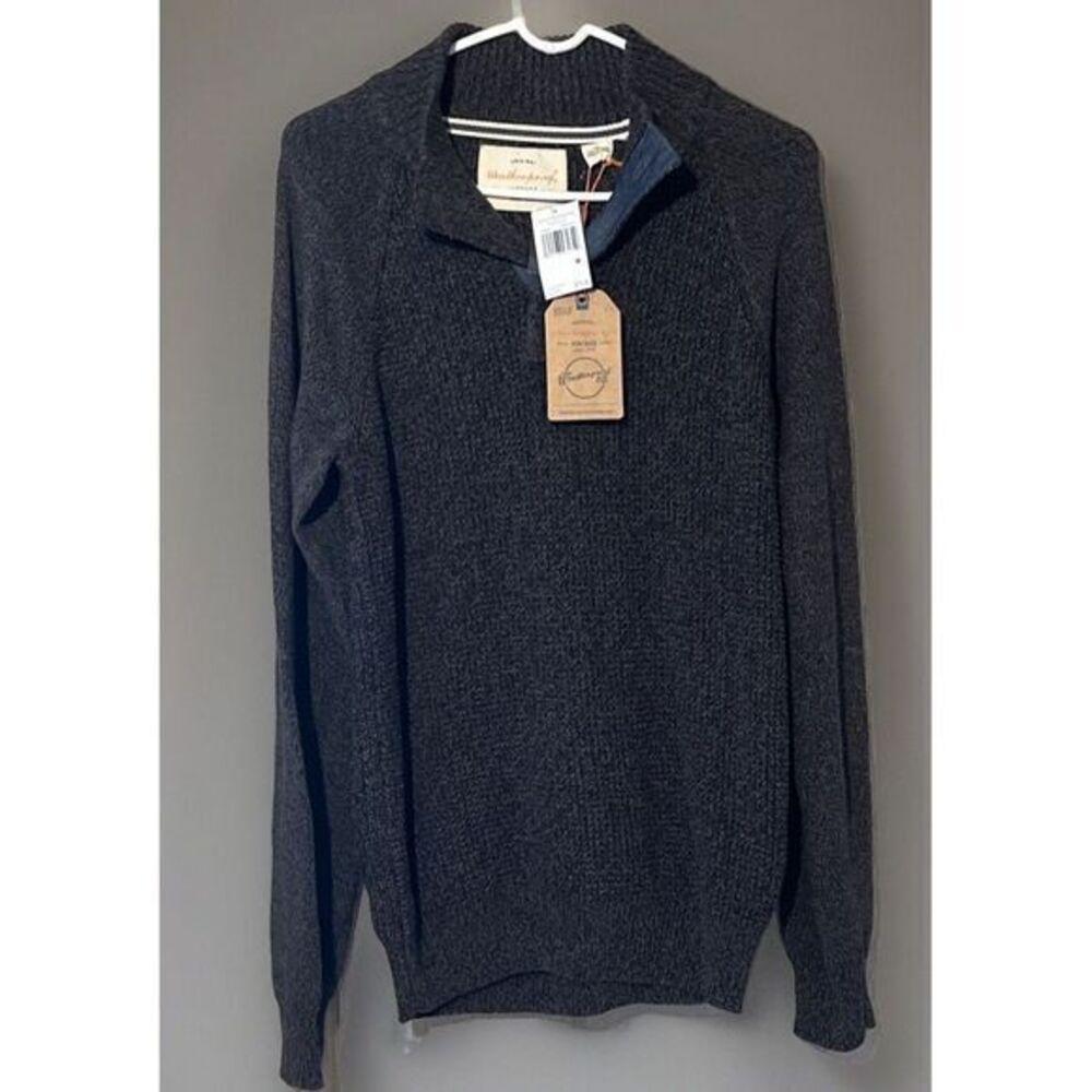 Weatherproof Vintage‎ Allover Stitch Sweater - NWT Mens Medium Wood Brown